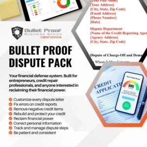 Bullet Proof Dispute Pack